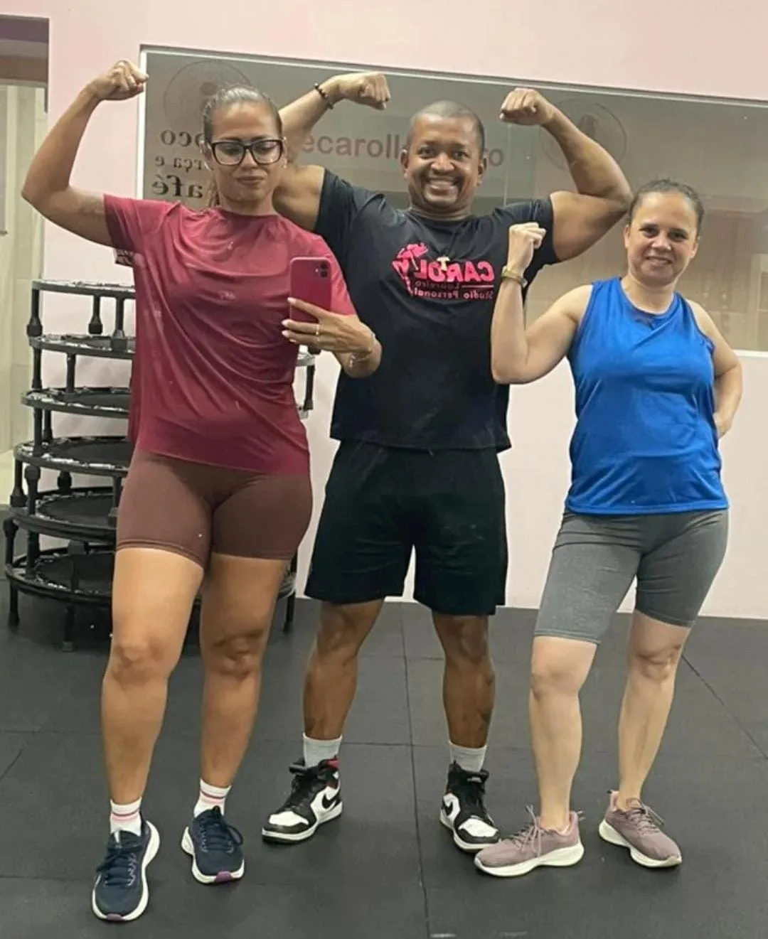 Registro real de treino na academia com o Giovani, foto 02