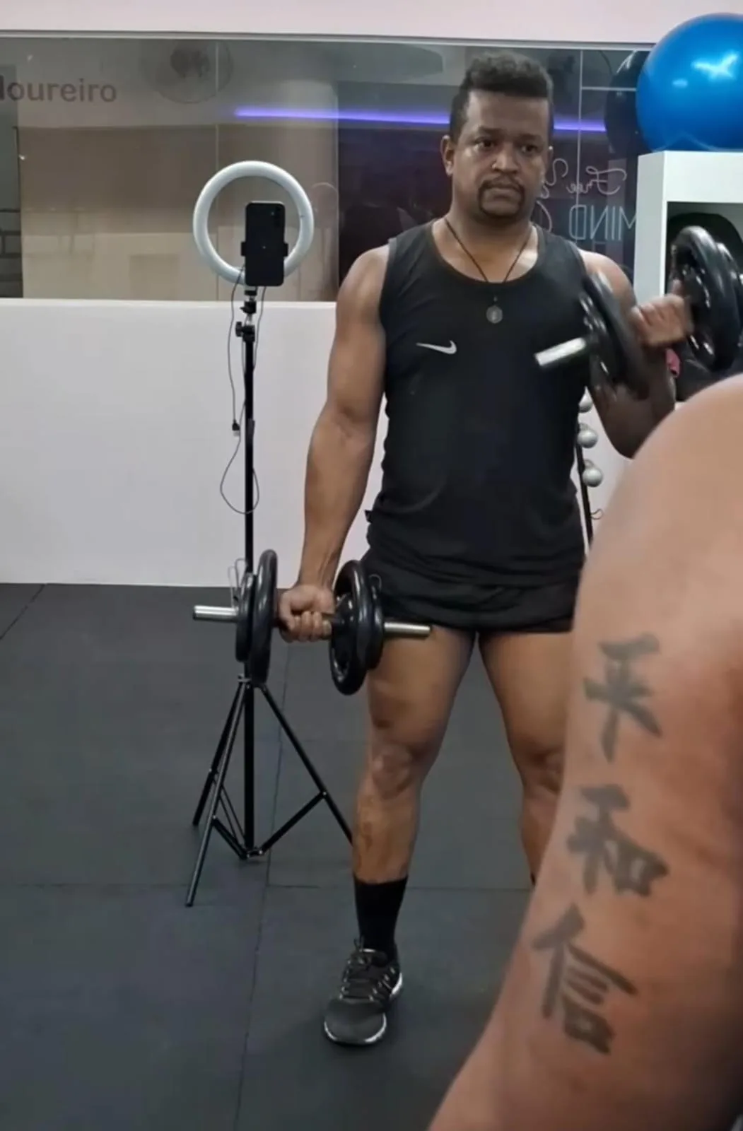 Registro real de treino na academia com o Giovani, foto 15